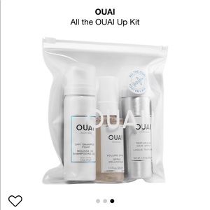 NWT OAUI -All The Oaui Up 3 piece set with bag